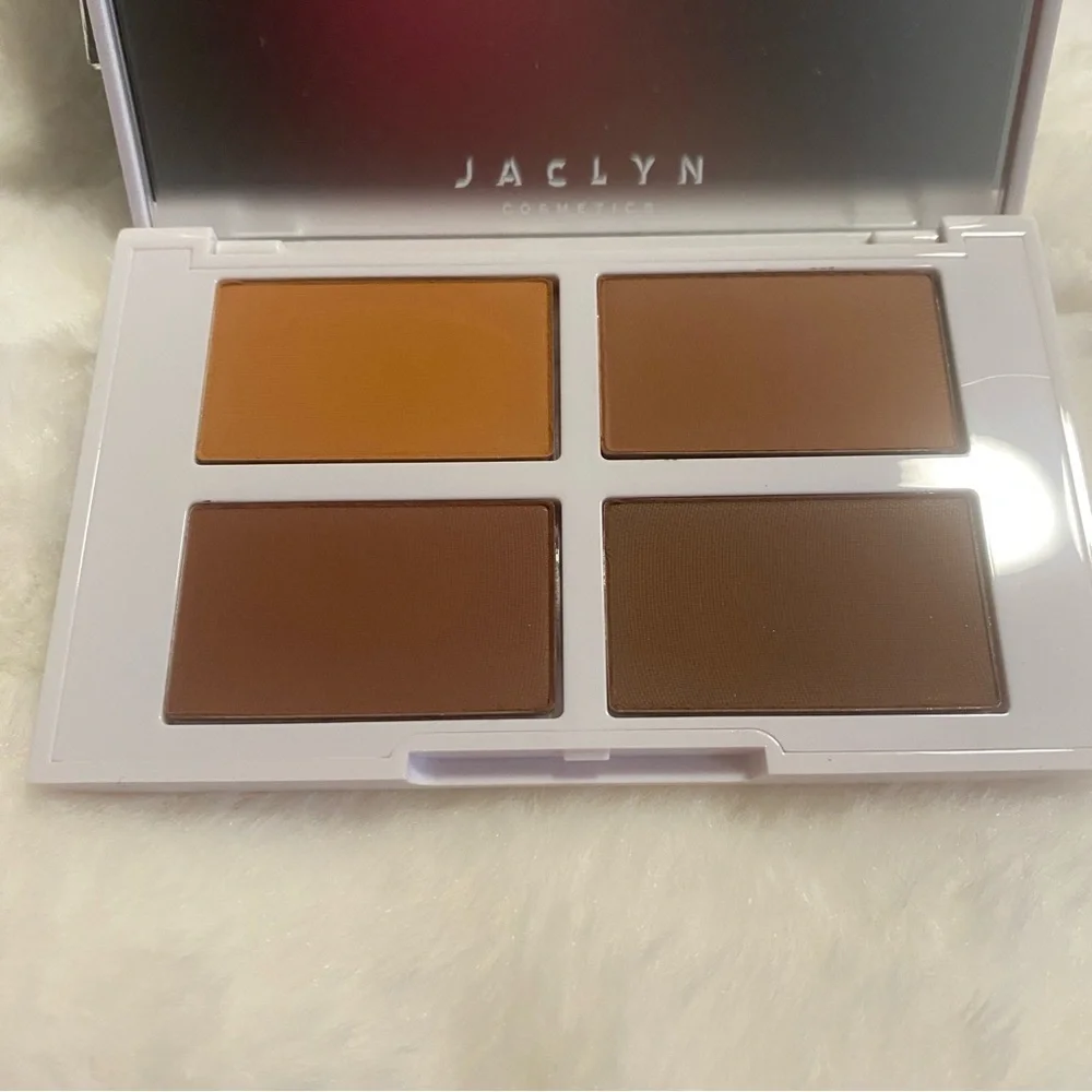 NIB Jaclyn Cosmetics Face It All Brightening & Setting Palette 